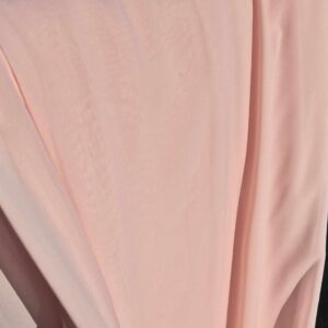 Falbana/ skirting szyfonowy z podszewką, marszczony.